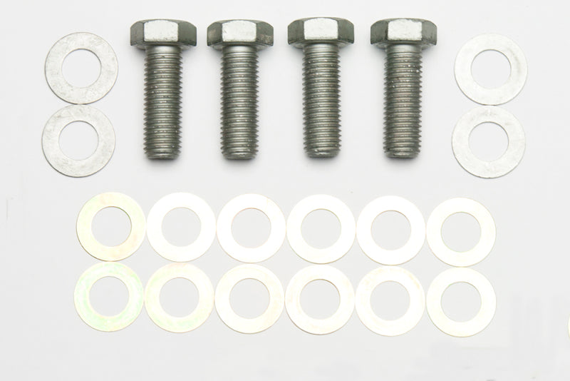 Wilwood bolt kit bracket to spindle M16-2.00 X45MM LG W/WASHER/SHIMS 4 pack - 230-14034