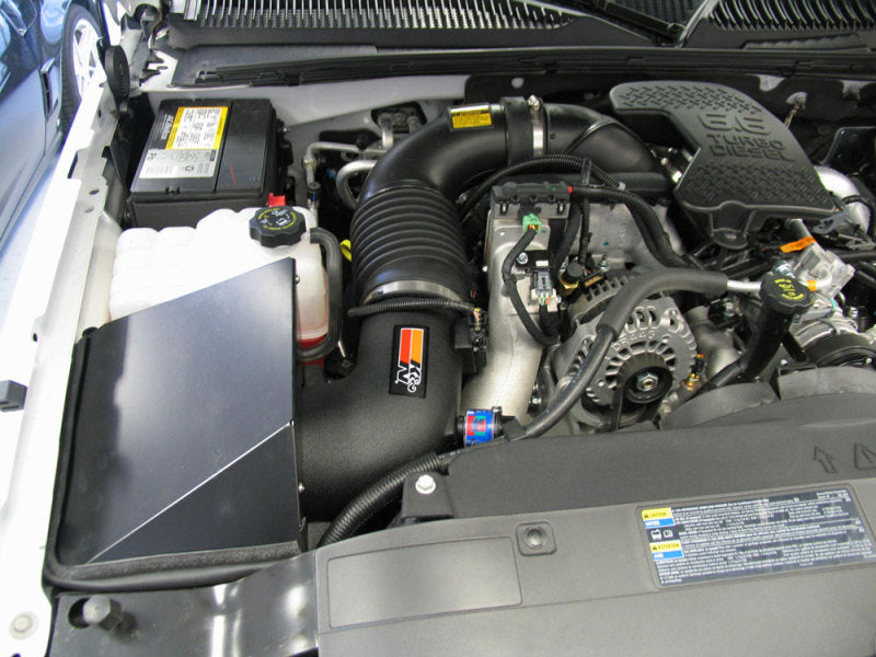 K&N 05-06 GM 2500HD/3500HD V8-6.6L Turbo Diesel Performance Intake Kit - 57-3000
