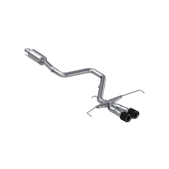 MBRP 2019+ MBRP Hyundai Veloster Turbo Cat Back - T304 Stainless - Carbon Fiber Tip - S47053CF