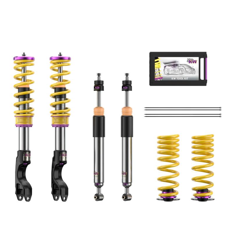 KW C-Class W205 Convertible 4MATIC AWD Without Electronic Dampers Coilover Kit V3 - 35225093