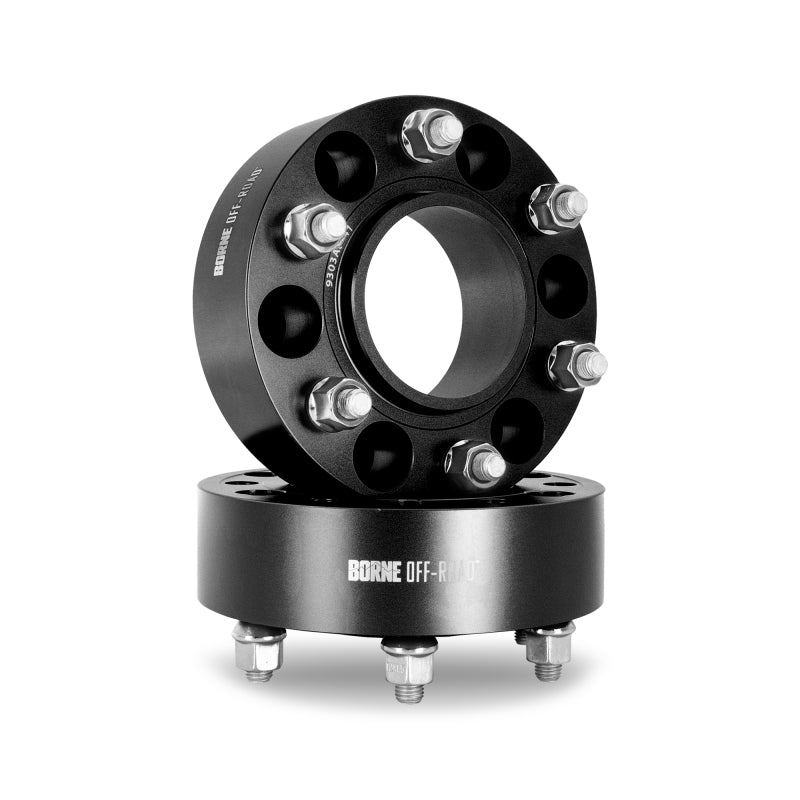 Mishimoto Wheel Spacers - 6x139.7 - 106 - 35mm - M12 - Black - BNWS-004-350BK