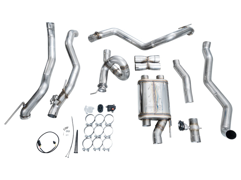 AWE 2024+ Ford Ranger Raptor 3.0L Switchpath Cat-Back Exhaust - BashGuard Only - 3025-38306