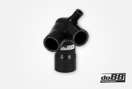 do88 01-05 Porsche 911 Turbo/Turbo S/X50/GT2 (996) Y-Hose - Black - DO88-KIT244S