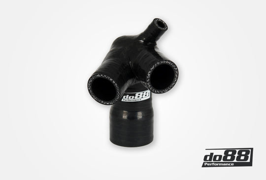 do88 01-05 Porsche 911 Turbo/Turbo S/X50/GT2 (996) Y-Hose - Black - DO88-KIT244S