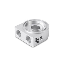 Load image into Gallery viewer, Mishimoto Silver M20 Oil Sandwich Plate - MMOP-SP