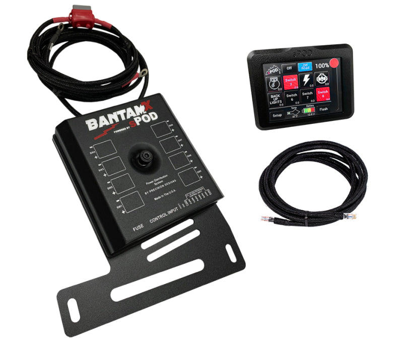 sPOD 07-18 Jeep Wrangler JK BantamX Touchscreen - 870035