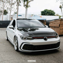 Load image into Gallery viewer, Seibon 22-23 Volkswagen Golf GTI/R TM-Style Carbon Fiber Hood - HD22VWG8-TM