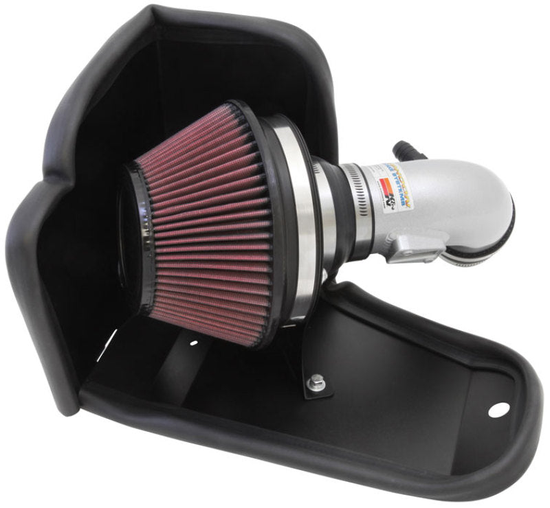 K&N 12-13 Honda Civic 1.8L L4 Silver Typhoon Intake - 69-1020TS