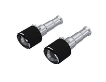 Load image into Gallery viewer, MBRP 19-24 Ram 1500 Classic 5.7L Hemi 5in OD Dual Wall Angle Cut T304 Carbon Fib Exhaust Tips - Pair - T5200CF