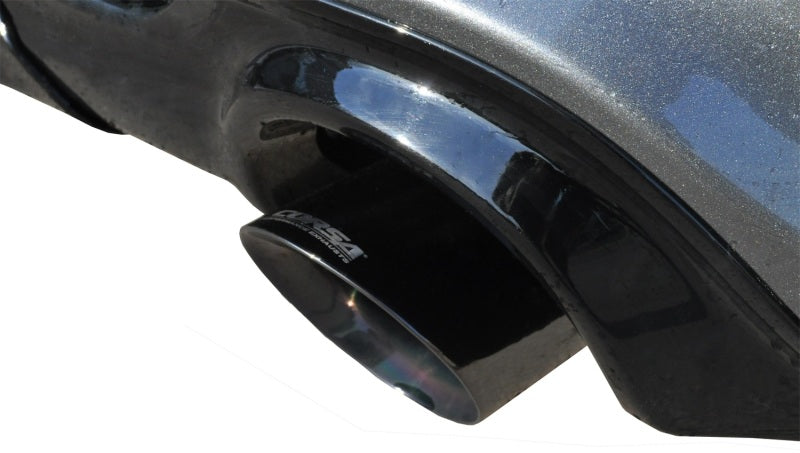 Corsa 2012-2013 Jeep Grand Cherokee 6.4L V8 Black Sport Cat-Back Exhaust - 14466BLK