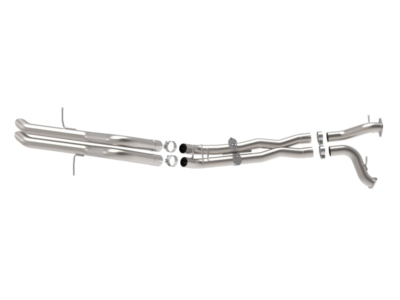 aFe Vulcan Series 3in Stainless Steel Cat-Back Hi-Tuck Exhaust Ford Bronco Raptor 22-26 V6-3.0L (tt) - 49-33153