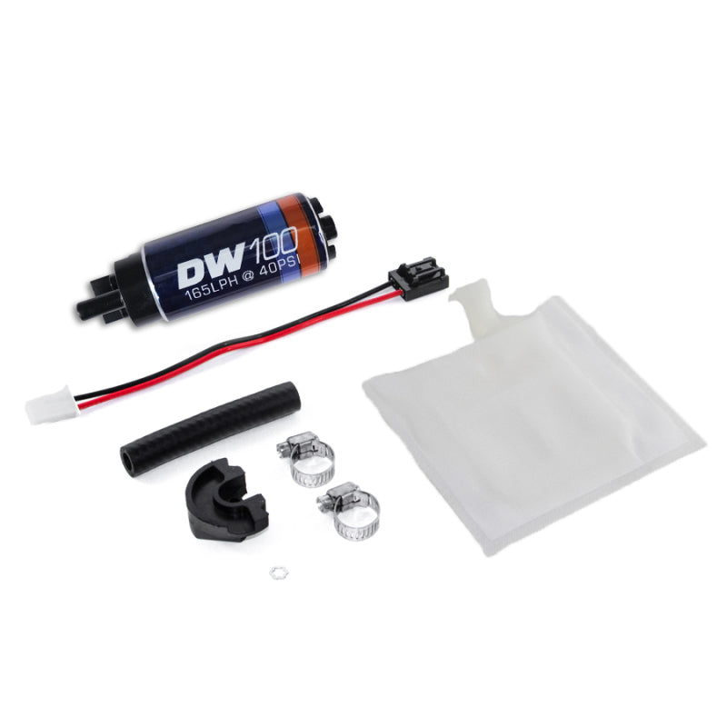 DeatschWerks 165 LPH In-Tank Fuel Pump w/ 90-07 Subaru Legacy, 93-07 Impreza Install Kit - 9-101-0791