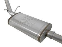 Load image into Gallery viewer, aFe Vulcan Series 3in 304SS Exhaust Cat-Back w/Blk Tip 2019 GM Silverado/Sierra 1500 L4-2.7L (t) - 49-34109-B