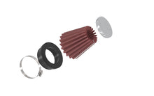 Load image into Gallery viewer, K&amp;N Universal Chrome Filter 2 1/8 inch FLG / 3 inch Bottom / 2 inch Top / 3 inch Height - RC-2330