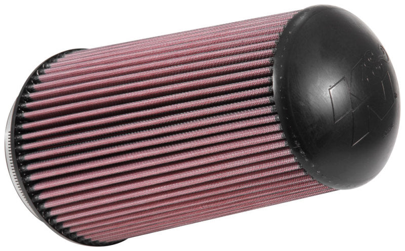 K&N Filter Universal Clamp-On Filter-Tapered Conical 5in Flange ID x 6.5in Base OD x 5.094in Top OD - RU-5065XD