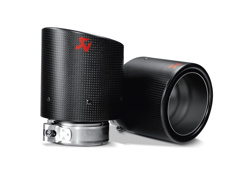Akrapovic 09-12 Volkswagen Golf GTD (VI) Tail Pipe Set (Carbon) - TP-VWGMK6-CA