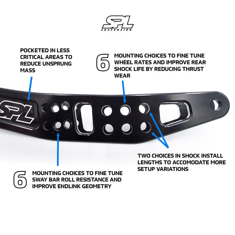 SPL Parts 2013+ Subaru BRZ/Toyota 86 / 2015+ Subaru WRX/STI Rear Lower Camber Arms - SPL RLL FRS