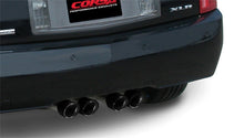 Load image into Gallery viewer, Corsa 2004-2008 Cadillac XLR 4.6L 25in Cat-Back Dual Rear w Twin 35in Black Pro-Series Tips - 14156BLK