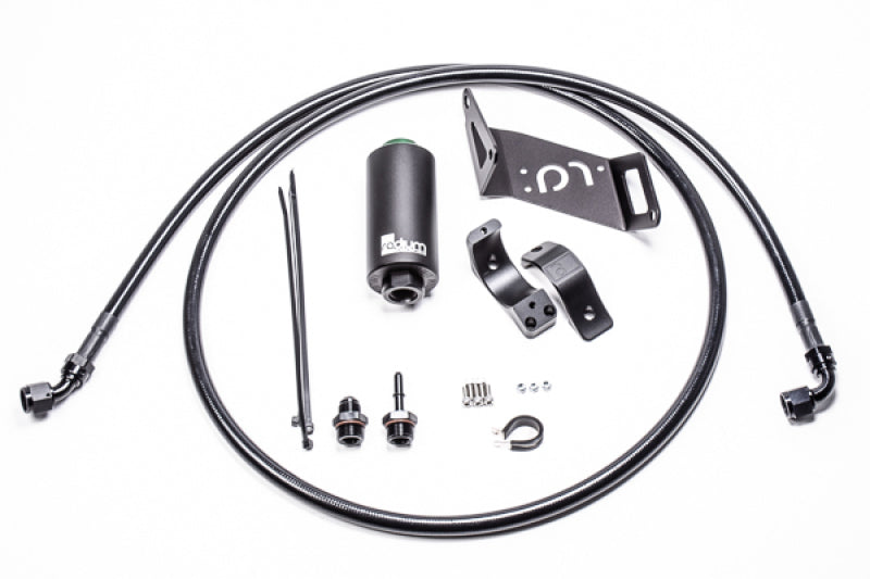 Radium Engineering BMW Fuel Hanger Feed w/ Microglass Filter - 20-0475-05