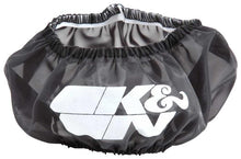 Load image into Gallery viewer, K&amp;N Drycharger Wrap Black 159mm Base 178mm Top 92mm H - HD-0700DK