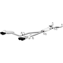Load image into Gallery viewer, MagnaFlow 20-21 Ford Explorer 3.0L V6 Dual Exit Quad Black Chrome Tip Street Series Cat-Back Exhaust - 19515