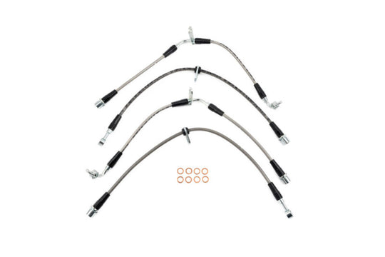 AMS Performance 2022+ Subaru WRX Stainless Steel Brake Lines - AMS.50.01.0001-1