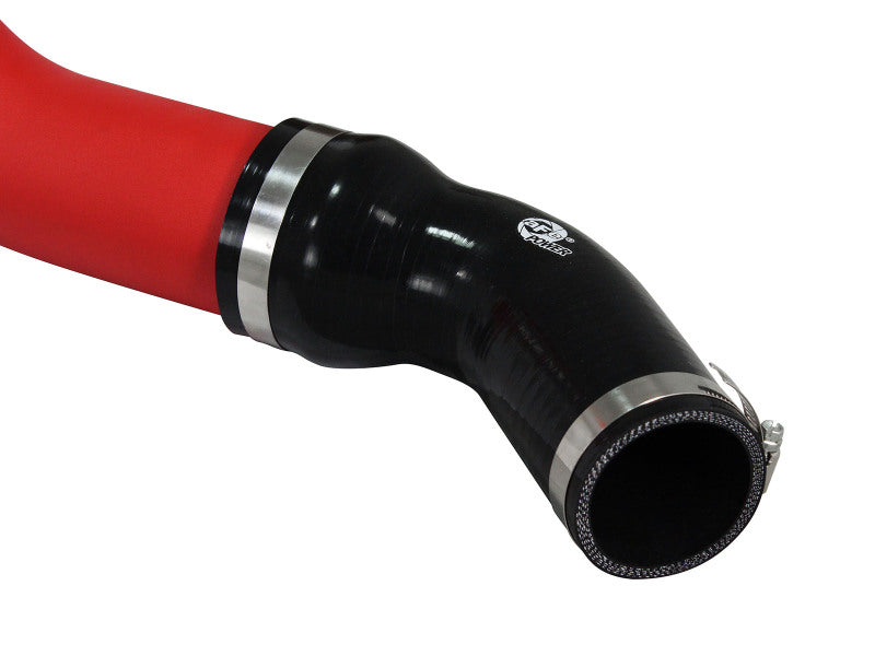 aFe BladeRunner Intercooler Tube Hot Side 3in Ram 1500 14-15 EcoDiesel V6-3.0L (td) - Red - 46-20178-R