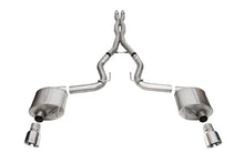 Load image into Gallery viewer, Corsa 24+ Ford MustangGT Sport Cat-Back Exhaust System 3.0in Dual Rear Exit w/4.5in Pro Series Tips - 21254