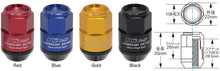 Load image into Gallery viewer, Project Kics CL35 Leggdura Racing Shell Set - Gold (20 Pcs) - WSLNA352