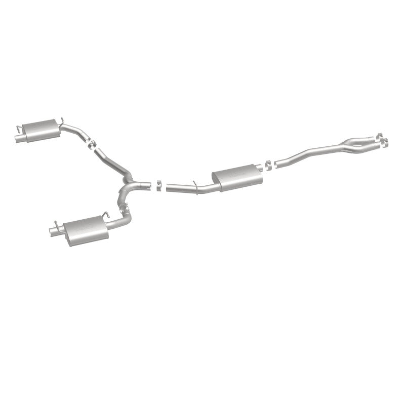 MagnaFlow Cat-Back SS Dual Split Rear Exit 2015 Dodge Charger/Chrysler 300C 3.6L V6 (Uses OEM Tips) - 19225