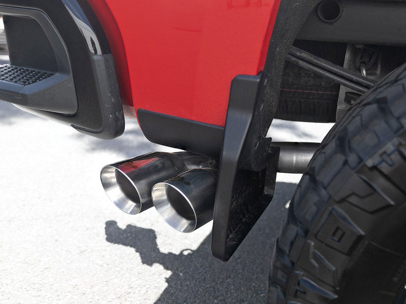aFe Vulcan Series 3in 304SS Exhaust Cat-Back w/ Pol Tips 2019 GM Silverado / Sierra 1500 L4-2.7L (t) - 49-34109-P