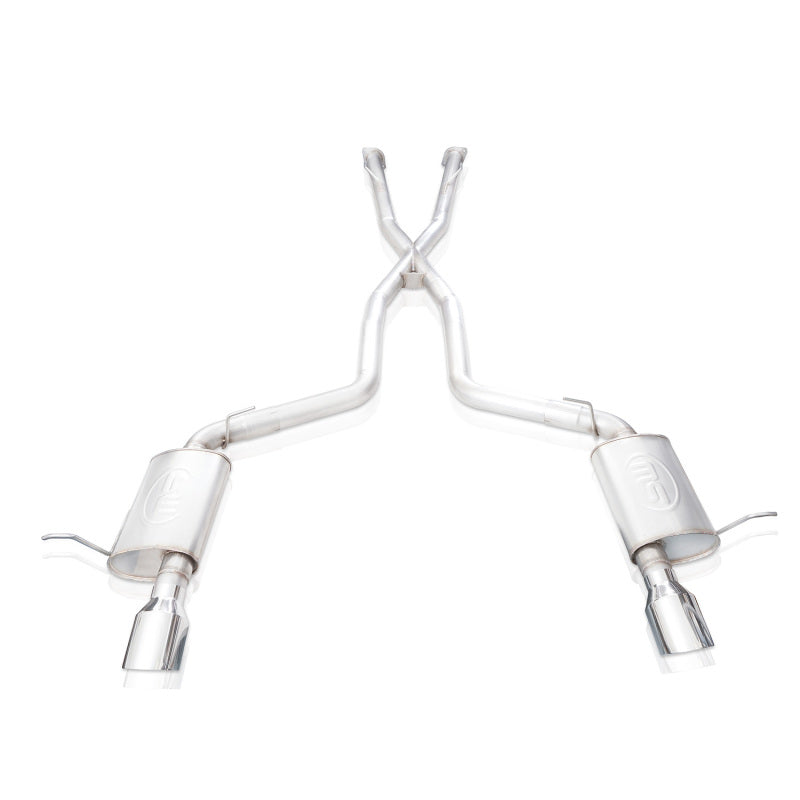 Stainless Works 18-19 Dodge Durango 6.4L Redline Catback Exhaust w/ Polished Tips - DUR18CBR