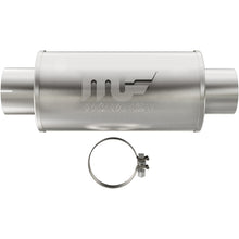 Load image into Gallery viewer, MagnaFlow Muffler Mag DSL SS 7x7x14 4in Inlet 4in Outlet - 12775