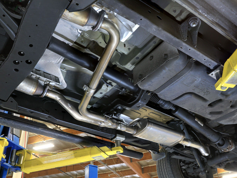 aFe 2022+ Nissan Frontier V6 ROCK BASHER SS Cat-Back Exhaust System - 49-46141