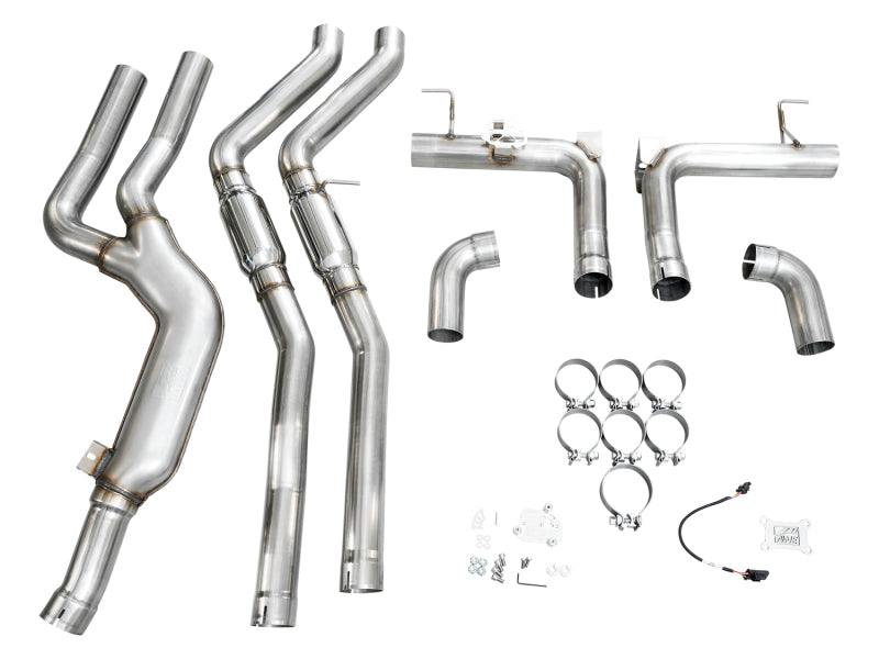AWE Tuning 22-26 BMW M240i (G42) Track Edition Exhaust - OE Tips - 3020-31240