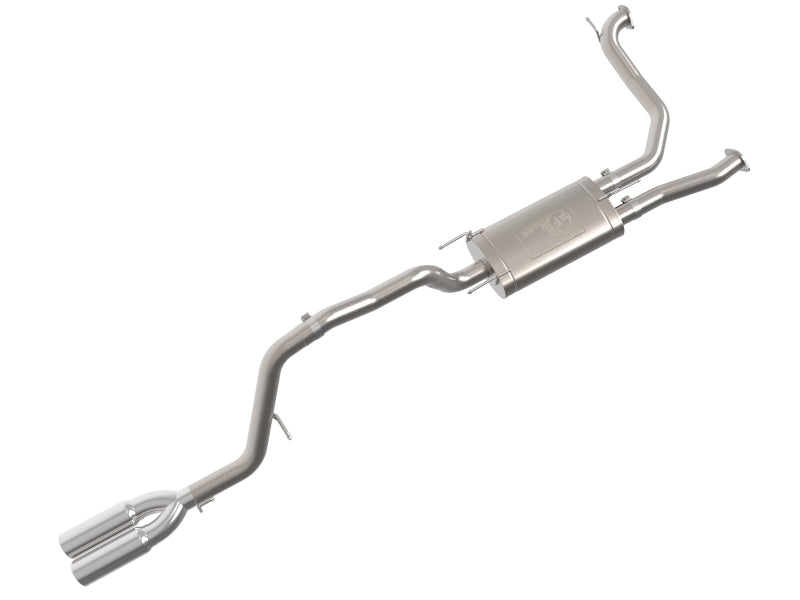 aFe Vulcan Series 3in Stnless Steel Cat-Back Exhaust w/Polished Tip Nissan Armada 25-26 V6-3.5L(tt) - 49-36143-P