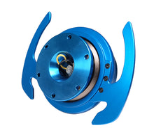 Load image into Gallery viewer, NRG Quick Release Kit Gen 4.0 - Blue Body / Blue Ring w/ Handles - SRK-700BL