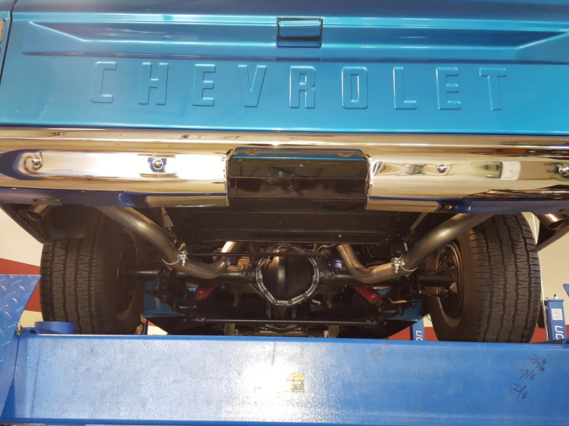 Flowmaster 67-72 GM C10/C15 American Thunder Crossmember-Back Exhaust System - 17654