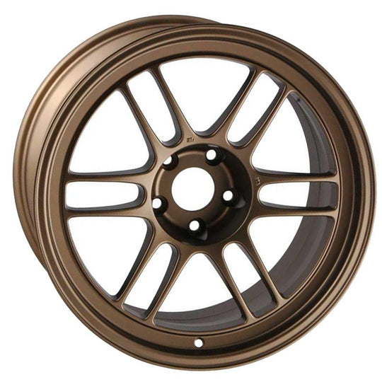 Enkei RPF1 17x8 5x100 45mm Offset 73mm Bore Matte Bronze Wheel 02-10 WRX & 04 STI - 3797808045BP