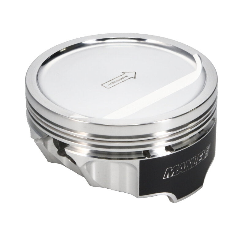 Manley Chevrolet LS Piston Set - 4.185in Bore 1.115in CH, -18.00 CC - 566360CE-8