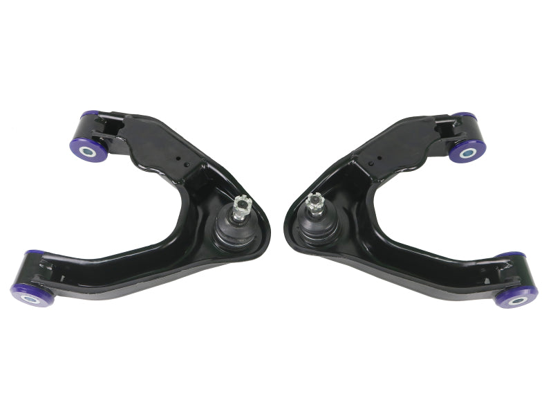SuperPro 98-04 Nissan Frontier 2WD D22 Front Upper Control Arm Set - TRC544