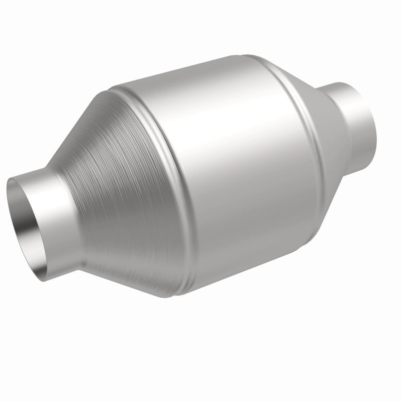 MagnaFlow Conv Univ 2.25in Inlet/Outlet Center/Center Round 3in Body L x 5in W x 8.75in Overall L - 51655