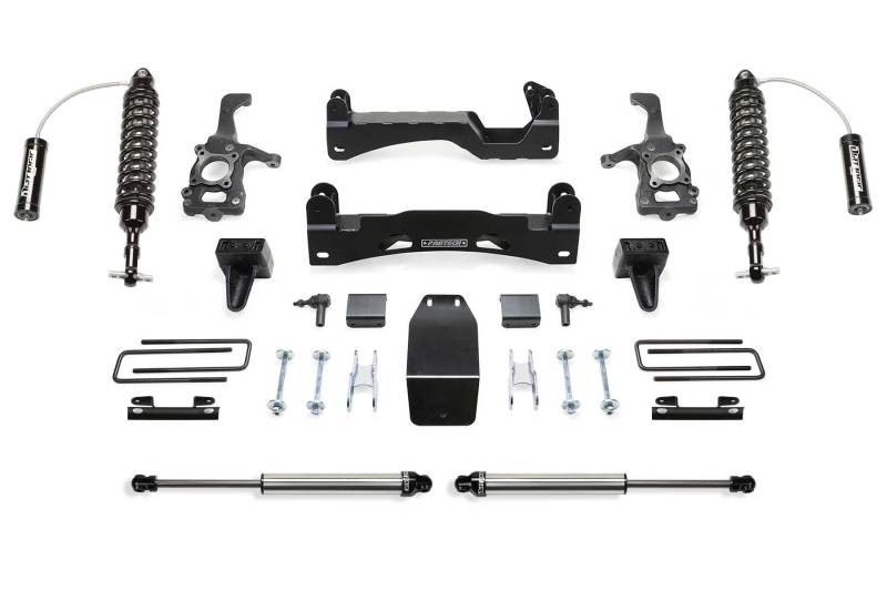 Fabtech 15-20 Ford F150 4WD 6in Perf Sys w/Dlss 2.5 C/O Resi & Rr Dlss - K2203DL