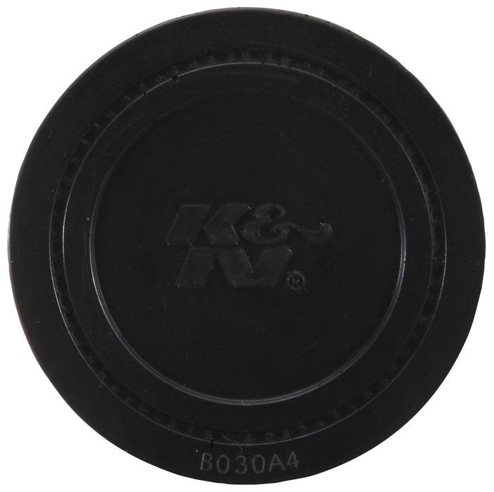 K&N 1 inch ID 3 inch OD 2.375 inch H Rubber Base Crankcase Vent Filter - 62-1410