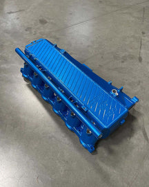 CSF Toyota A90/A91 Supra/ BMW G-Series B58 Charge-Air Cooler Manifold - Cusco/Verus Engineering Blue - 8200CVEB