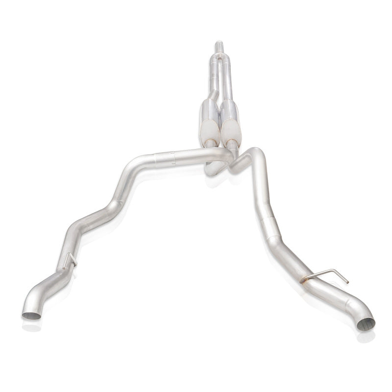 Stainless Works 2019+ Chevrolet Silverado 5.3L 3in Legend Catback Y-Pipe (Use Factory Tips) - CT19CBUBYL