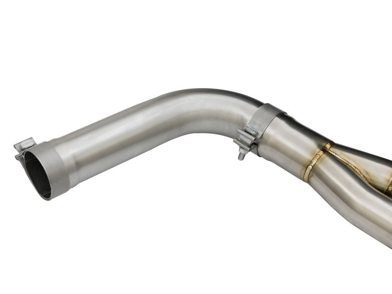 aFe MACHForce XP 3in - 2 1/2in Axle Back 304SS Exhaust w/ Polished Tips 16-17 BMW M2 (f87) - 49-36333-P