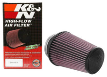 Load image into Gallery viewer, K&amp;N Universal Clamp-On Air Filter 4in FLG / 6in B / 4in T / 7in H - RU-4680