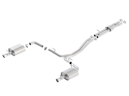 Borla 12-15 Ford Explorer 3.5L EcoBoost Dual Split Rear Ext SS S-Type CB Exhaust - 140656