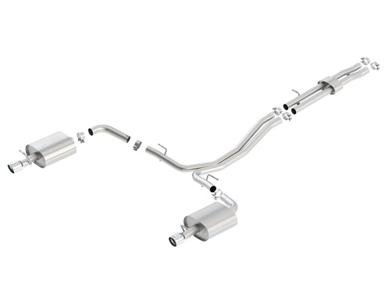 Borla 12-15 Ford Explorer 3.5L EcoBoost Dual Split Rear Ext SS S-Type CB Exhaust - 140656